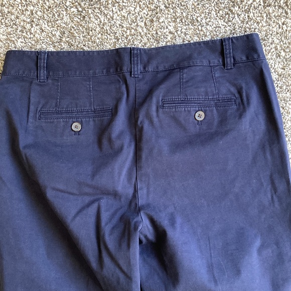 Talbots The Weekend Chino Navy Blue Size 10 - Picture 2 of 10